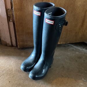 Hunter Classic Gray Tall Boots